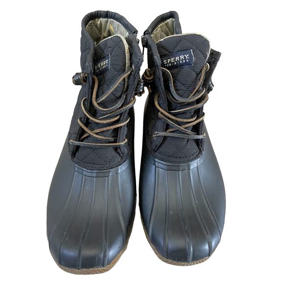 Sperry Women's Saltwater Quilted Duck Boot Size 7.5 - Picture 8 of 9